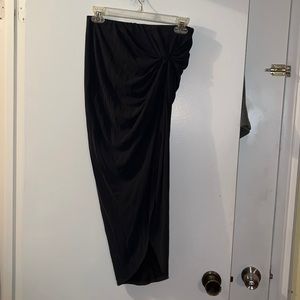 High Slit Bodycon Skirt